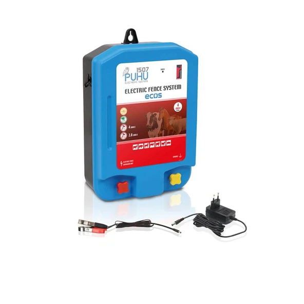 Puhu Ecos Elektrikli Çit Cihazı (4 Joule = 40.000 M) ürün görseli