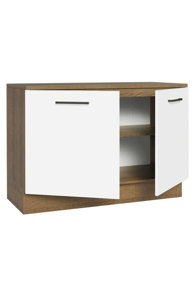 Tdesigno İndu Mutfak Alt Modül 120 cm-Çok Amaçlı Dolap- Tezgah Dahil ürün görseli