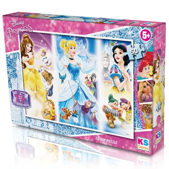 KS Games Princess 50 Parça Puzzle ürün görseli 1