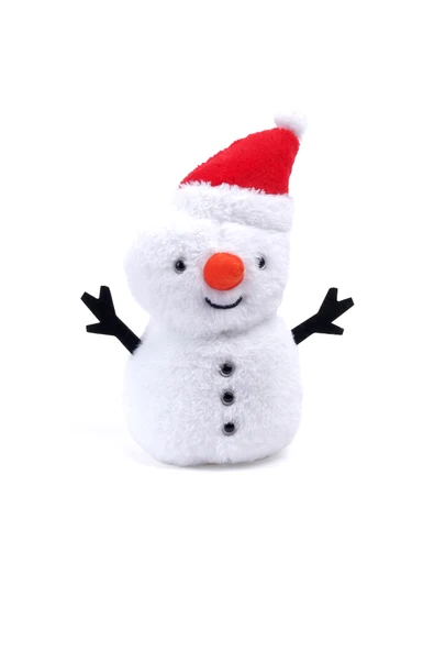 Yılbaşı Peluş Kardan Adam Hediyelik Dekoratif Uyku ve Oyun Arkadaşı Oyuncak - 3