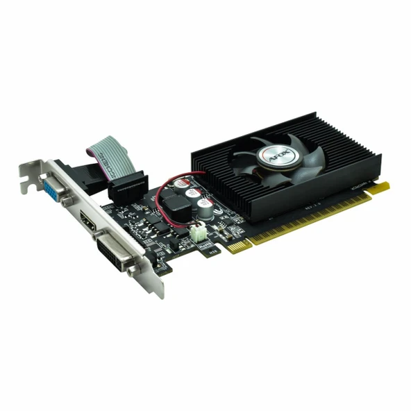 Afox GeForce GT 220 1GB DDR3 128Bit DVI/VGA/HDMI Ekran Kartı - Resim 3