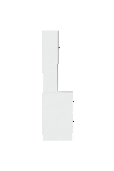 Tdesigno Lisa Çok Amaçlı Dolap-Mutfak-Kiler Dolabı-Kahve Köşesi-Beyaz - Resim 4