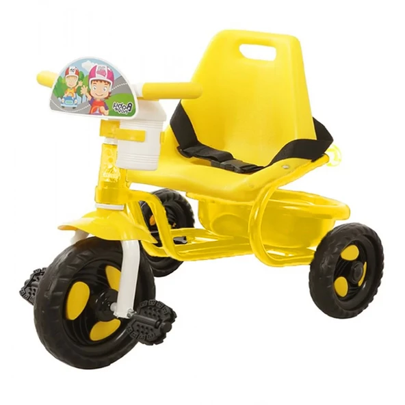 Baby Hope Prens 3 Tekerlekli Bisiklet Sarı Siyah ürün görseli