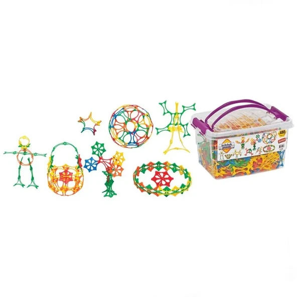 Dede Kelebek Puzzle Box Eğitici Şekiller 480 Parça ürün görseli 1