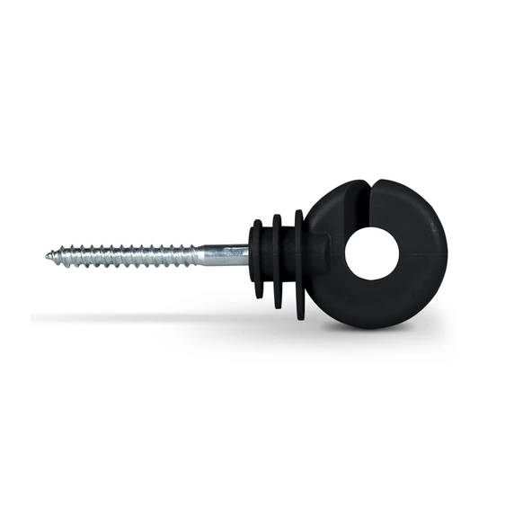 Puhu Siyah Elektrikli Çit İzolatör 52 mm 50 Ad. (Orta Dayanımlı PP) ürün görseli