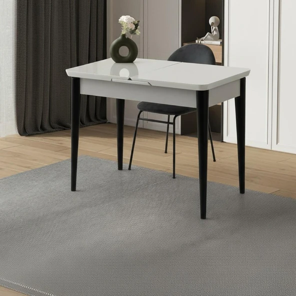 Tekno Suna MDF Açılır Mutfak Masa Sandalye Takımı 60x100 - Resim 2