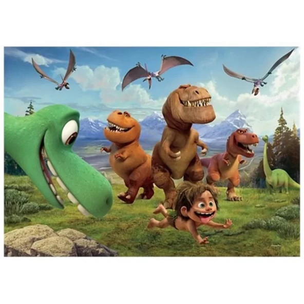 100 Parça Good Dinosaur Puzzle - 1