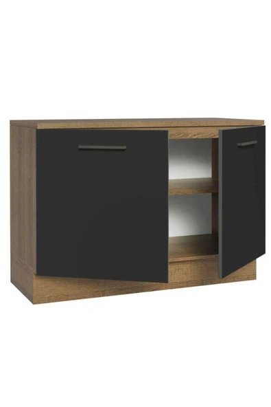 Tdesigno İndu Mutfak Alt Modül 120 cm-Çok Amaçlı Dolap- Tezgah Dahil ürün görseli