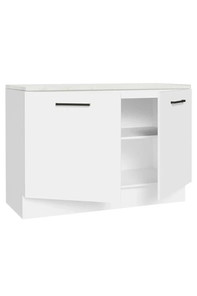 Tdesigno İndu Mutfak Alt Modül 120 cm-Çok Amaçlı Dolap- Tezgah Dahil ürün görseli