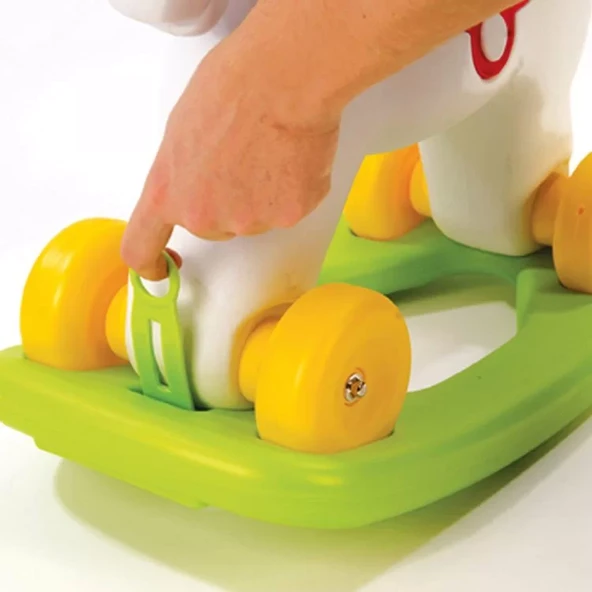 Dolu Sallanan Tekerlekli At Kutuda - Resim 3