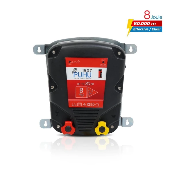 Puhu Compact Model Kuruluma Hazır Elektrikli Çit Sistemi (20 Dönümlük) (8 Joule) - Resim 3