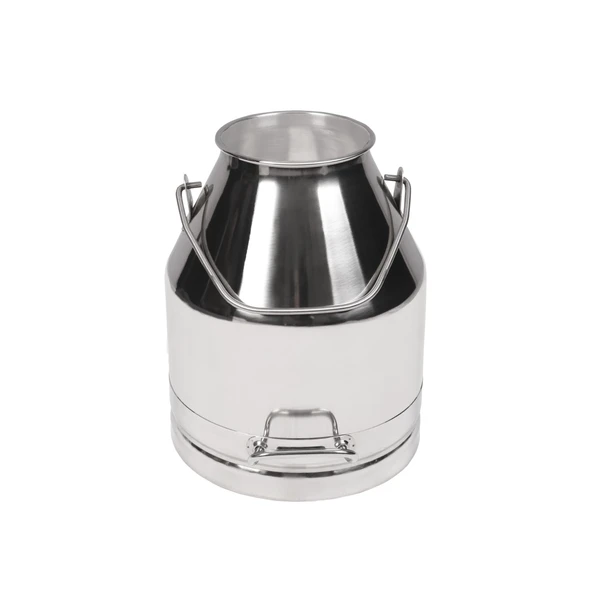 Melasty Süt Sağma Makinesi Paslanmaz Süt Güğümü (30 Litre Tek Saplı Kapaksız 180 mm Dar Ağız) ürün görseli 1