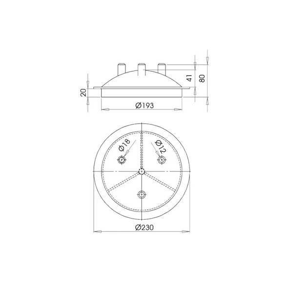 Melasty Süt Sağma Makinesi 40 Litre Etekli Güğüm Kapağı - Resim 2