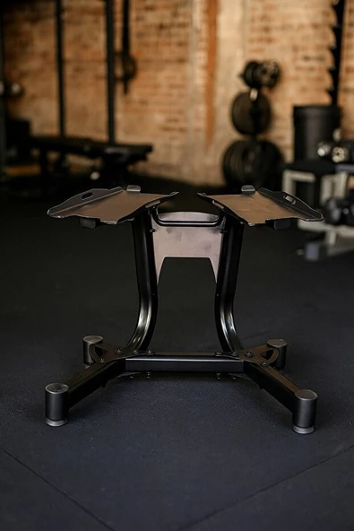 Dambıl Standı Siyah – Fitness ve Spor Ekipmanı Organizatörü - Resim 5