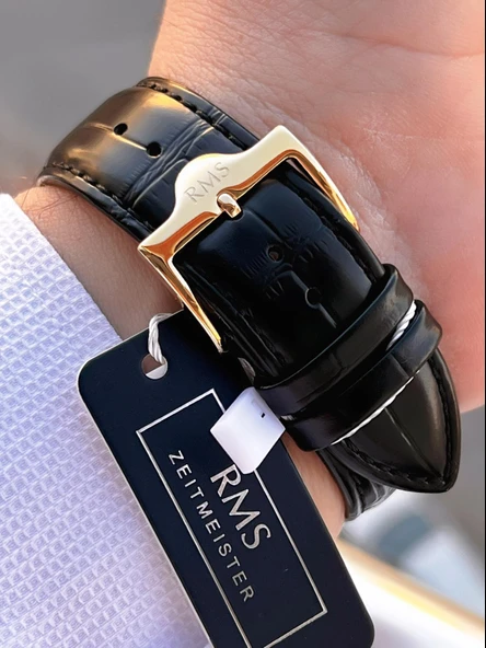 Romanson Deri Kordon İç Fonksiyonları Aktif 5 Atm Suya Dayanıklı Erkek Kol Saati AG1578.07 - 5