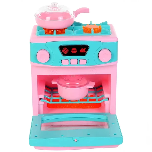 Pilli Fırınlı Ocak Set 02609 - Resim 2