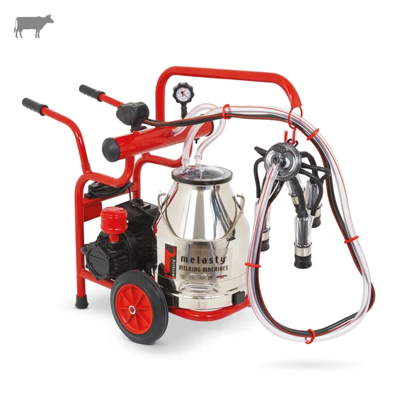 Melasty Junior Tekli İnek Süt Sağma Makinesi (Paslanmaz Güğüm-Kauçuk) (Kuru) ürün görseli