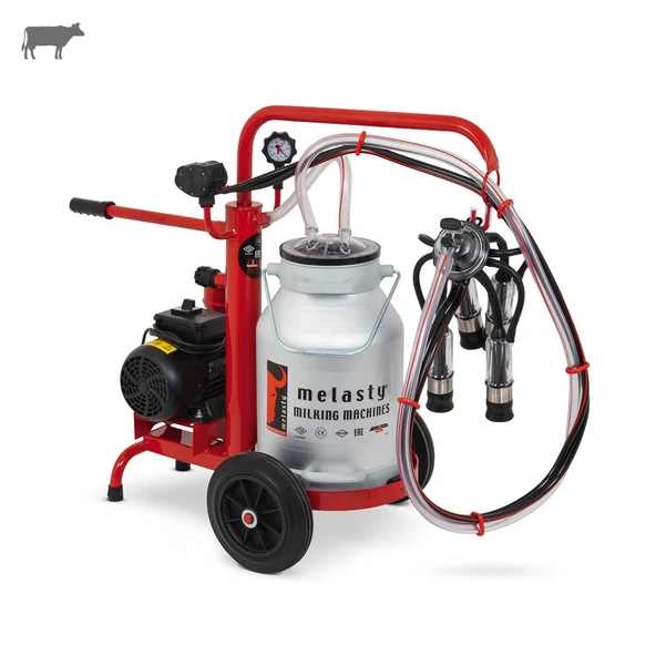 Melasty Ecomini Tekli İnek Süt Sağma Makinesi (Alüminyum Güğüm-Kauçuk) (Kuru) ürün görseli
