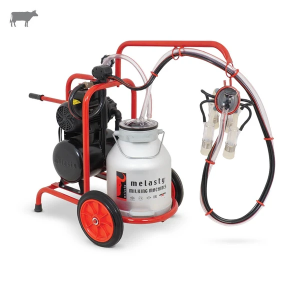 Melasty Tekli İnek Süt Sağma Makinesi (Alüminyum Güğüm-Silikon) (Kuru) ürün görseli