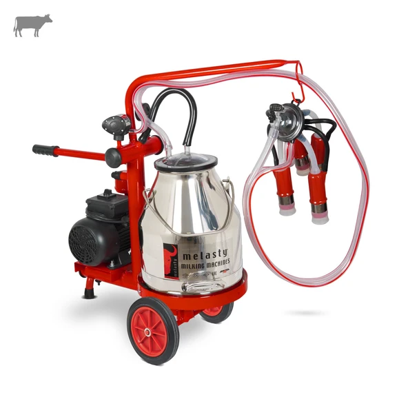 Melasty Ecomini Last Point Tekli İnek Süt Sağma Makinesi (Paslanmaz Güğüm-Silikon) (Kuru) ürün görseli 1