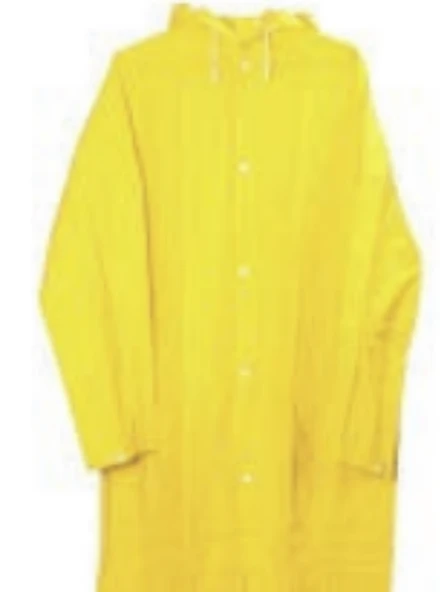 STD LUX YAĞMURLUK SARI XL 2 ADET - Resim 2