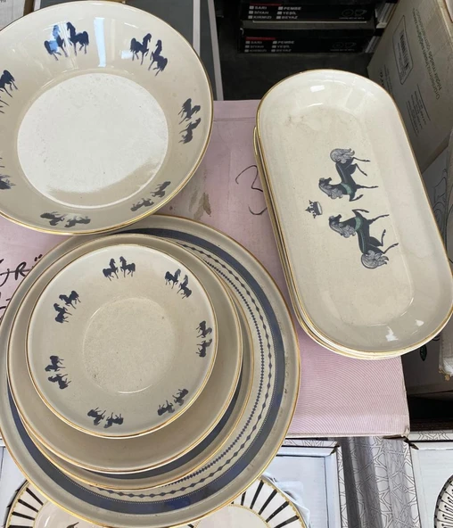 SEMBOL PUREBONE 27 PRÇ AT'LI YEMEK TAKIMI