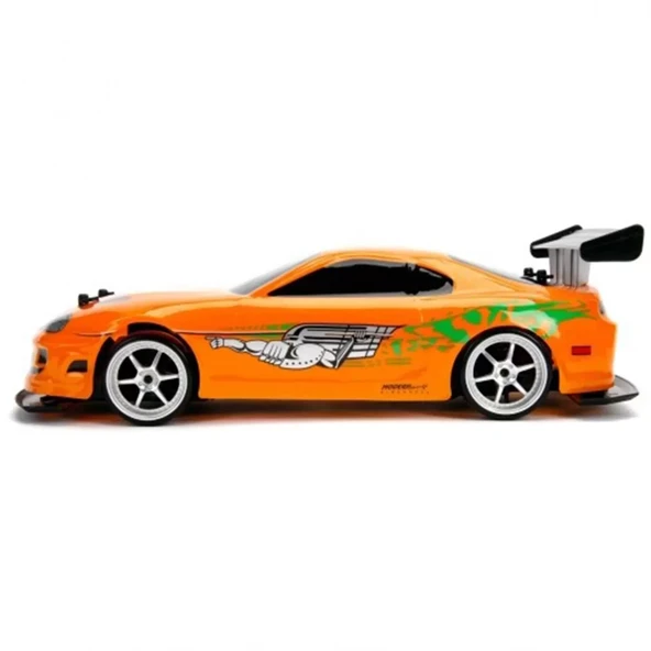 1:10 Fast & Furious 1995 Kumandalı Brian's Toyota Supra Drift Turbo Araba - 3