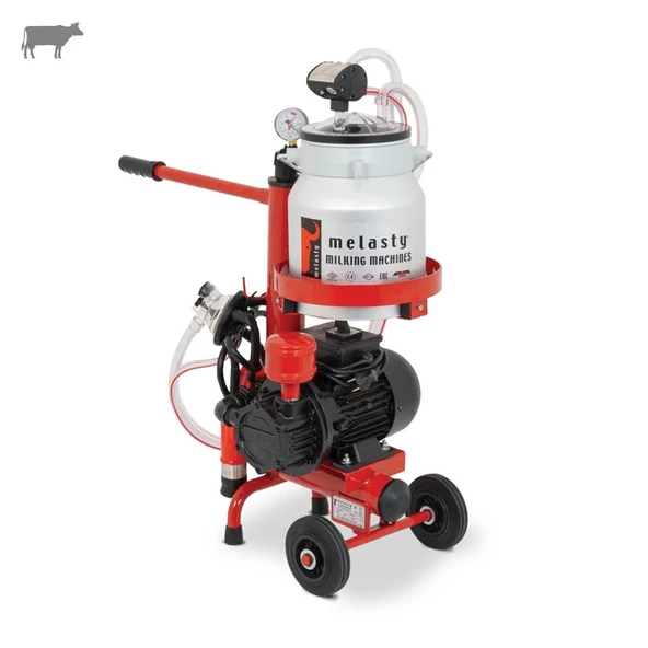 Melasty Micro Tekli İnek Süt Sağma Makinesi (Alüminyum Güğüm-Kauçuk) (Kuru) ürün görseli