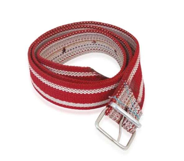 Melasty Kemer Tokalı Küçükbaş Hayvan Tasması - Numaratör Kayışı (Kırmızı - 60 Cm) ürün görseli