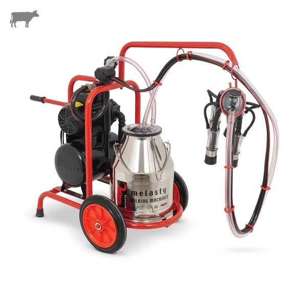 Melasty Tekli İnek Süt Sağma Makinesi (Paslanmaz Güğüm-Kauçuk) (Kuru) ürün görseli