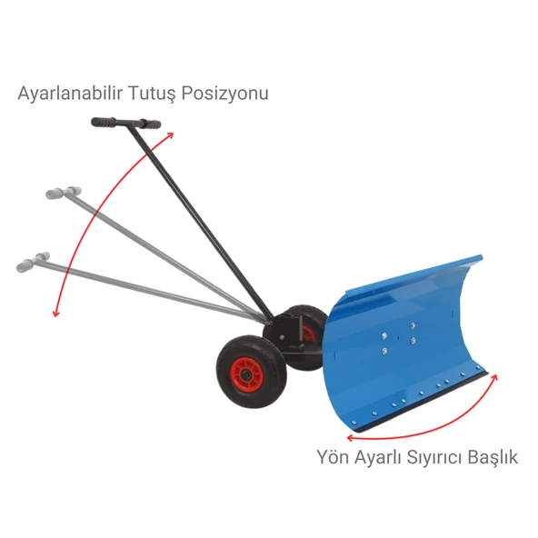 Melasty Kar Küreme ve Gübre Sıyırıcı - Resim 4