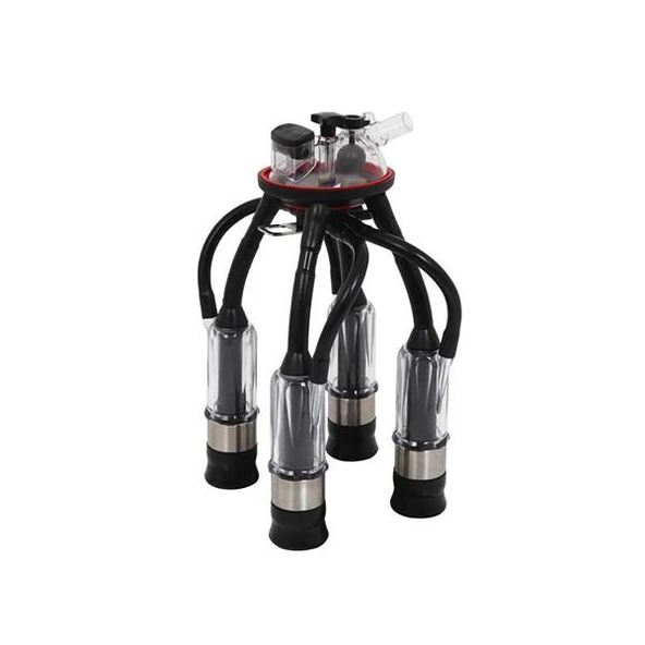 Melasty 240 cc Sağım Demeti (Şeffaf Kılıf/Kutay 26 Uzun Meme Lastiği-Kauçuk) ürün görseli