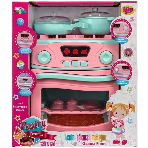 Pilli Fırınlı Ocak Set 02609 - Resim 5