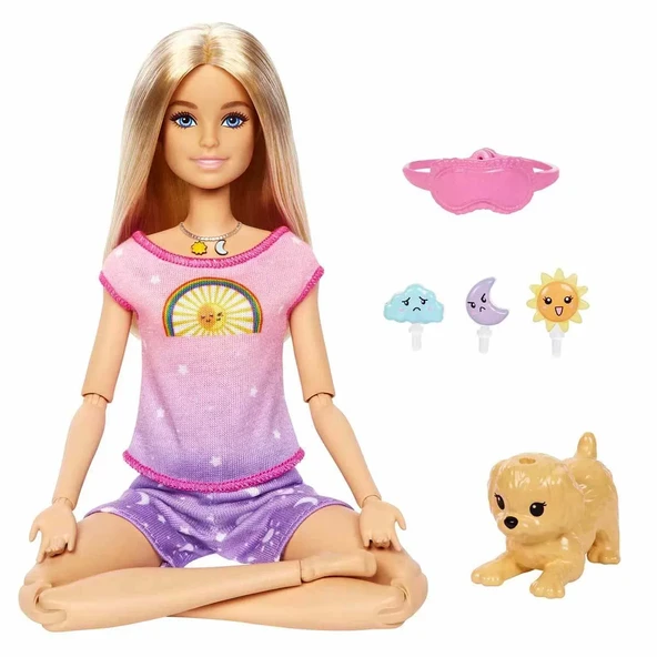 Barbie Meditasyon Yapıyor Oyun Seti HHX64 ürün görseli 1