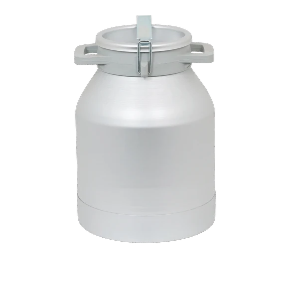 Melasty Süt Sağma Makinesi Alüminyum Süt Güğümü (40 Litre İki Kulplu Kapaklı Dar Ağız) ürün görseli