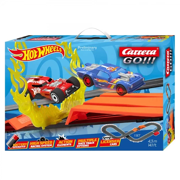 Carrera Go Hotwheels Yarış Pisti - Resim 5