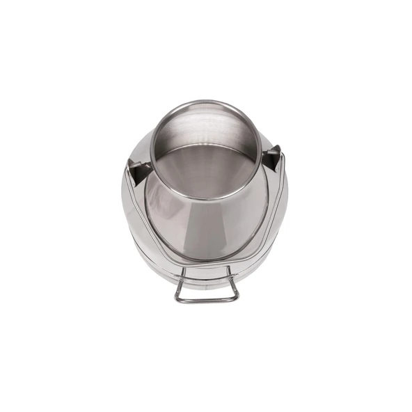 Melasty Süt Sağma Makinesi Paslanmaz Süt Güğümü (20 Litre Tek Saplı Kapaksız 180 mm Dar Ağız) - Resim 2