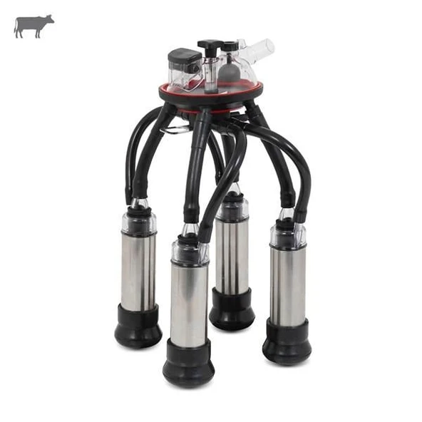 Melasty 240 cc Sağım Demeti (Yarım Tip Paslanmaz Kılıf/Colay Ø21 Kısa Meme Lastiği-Kauçuk) ürün görseli