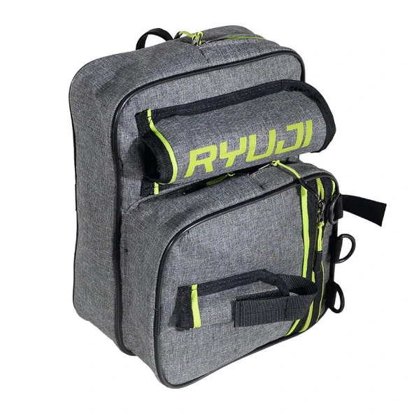 Ryuji (28*22*13cm) Spin Çantası Gri - Siyah - Resim 2