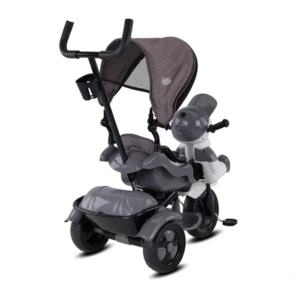 Baby Hope Yupi Bebek Bisikleti Gri - Resim 3