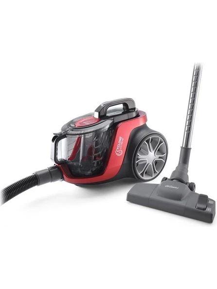 AR4126 Olımpıa Focus Cyclone Filtreli Toz Torbasız Elektrikli Süpürge Kırmızı