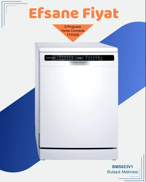 Profilo BMS623V1 6 Programlı Bulaşık Makinesi ürün görseli