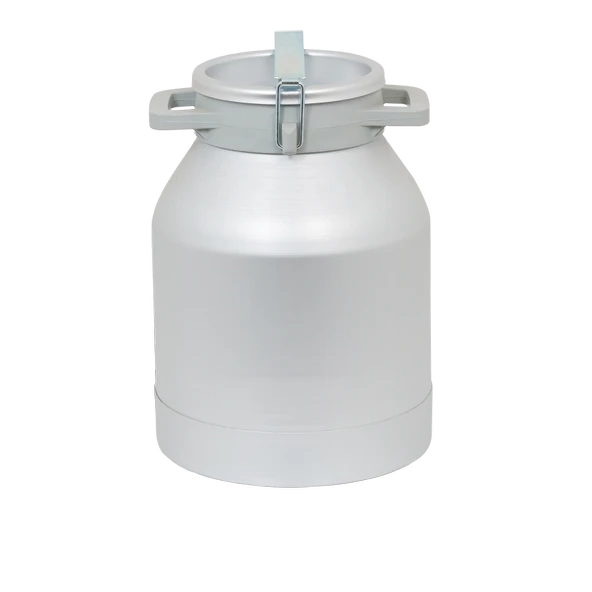 Melasty Süt Sağma Makinesi Alüminyum Süt Güğümü (10 Litre İki Kulp-Tek Saplı Kapaklı Dar Ağız) ürün görseli