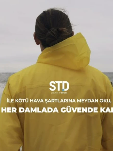 STD LUX YAĞMURLUK SARI XL 2 ADET ürün görseli