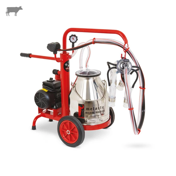 Melasty Ecomini Tekli İnek Süt Sağma Makinesi (Paslanmaz Güğüm-Silikon) (Kuru) ürün görseli