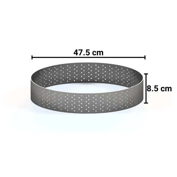 Melasty Yem Kırma Makinesi Eleği (4 mm Delikli) - Resim 2