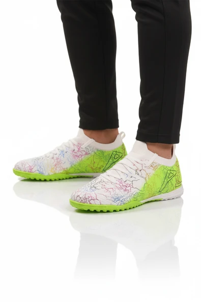 Playup Beyaz Yeşil Bilekten Sarmalı Erkek Krampon MH-252-153 M ürün görseli