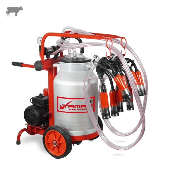 Tamam Ecomini İkili İnek Süt Sağma Makinesi (Alüminyum Güğüm-Kauçuk) (Kuru) ürün görseli