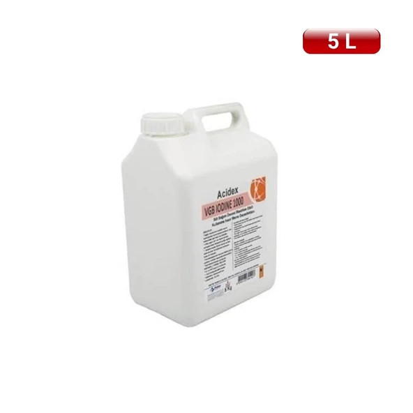 Melasty Süt Sağım Sistemi Sağım Sonrası Meme Dezenfektanı Povidin İyot ve Gliserin Bazlı (5 litre) ürün görseli