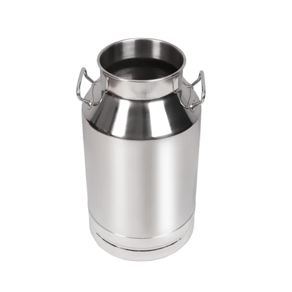 Melasty Süt Sağma Makinesi Paslanmaz Süt Güğümü (50 Litre İki Kulplu Kapaksız Ø208 mm Geniş Ağız) ürün görseli